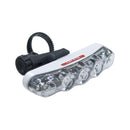 Luz CAT EYE Trasera TL-LD610-WR Flashing Blanco