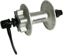 Maza Delantera Freno Disco SHIMANO HB-M475 MTB 36B Deore Plata 6 Tornillos