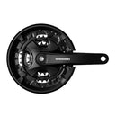 Multiplicación SHIMANO FC-MT101 MTB 40X30X22D 170 9P. Con Cubrecadena Eje Cuadrado Tourney Negro