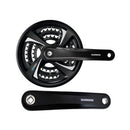 Multiplicación SHIMANO FC-TX801 MTB 42X32X22D 175 7/8P. Con Cubrecadena Eje Cuadrado Tourney Negro