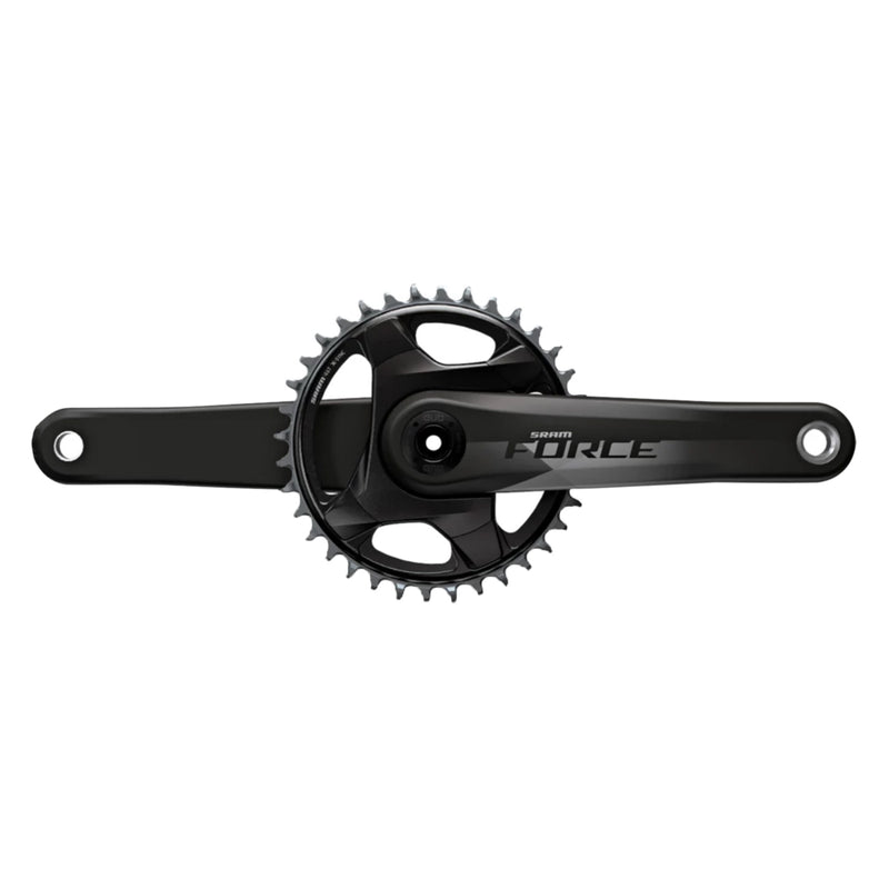 Multiplicacion SRAM Ruta FORCE 44D 172.5 Carbon 1X12P. D1 Sin Tazas DUB Negro 00.6118.543.004