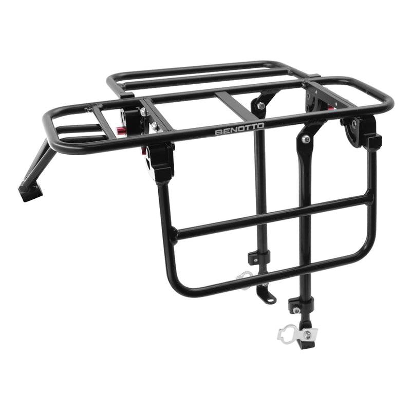 Porta Bulto BENOTTO Frontal Doblable Aluminio Negro R26-29 CD-266F