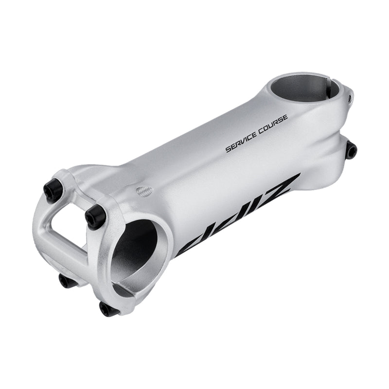 Poste de Manubrio ZIPP SERVICE COURSE Ruta 100mm 6° B2 31.8mm 1.125 Plata Logo Grabado 6061 00.6518.032.004