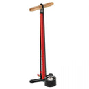 Bomba Lezyne Steel Floor Drive 3.5 Roja
