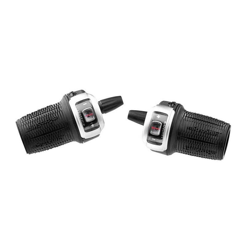 Puños de Mando MICROSHIFT MTB DS85-8 3X8P Indicador Optico Index Caja