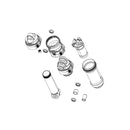 ROCK SHOX Repuesto para Amortiguador  Reserva SDLX 68mm