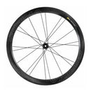 Rin Armado Delantero CORIMA 47mm WS BLACK DX Freno Disco Thru Axle 700C Carbon 20R Clincher Disco Logo Outline (R0203204015)