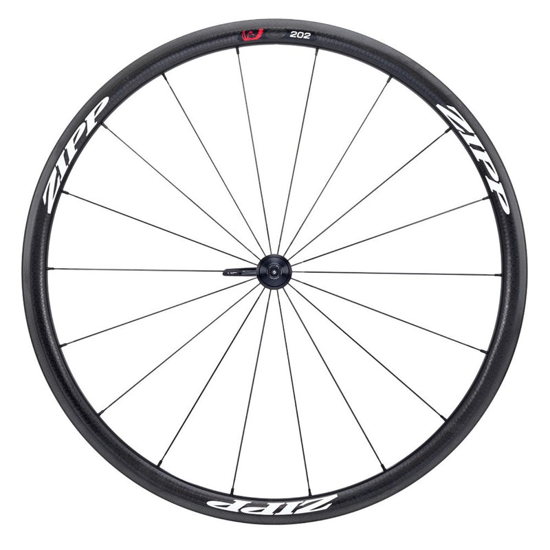 Rin Armado Delantero ZIPP 202 Firecrest Clincher 700C Carbon 18R Cal. Blanco 00.1918.233.000*