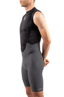 Bib Short Strade Gris  - Hombre