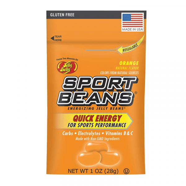 Sport Beans Orange 28gr / Caja c/24 pz.