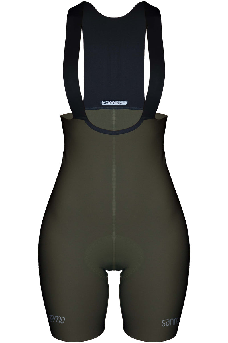 Bib Short Strade Verde - Mujer