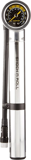 BOMBA TOPEAK P/SHOCK ROLL HAND-SHOCK PLATEADA