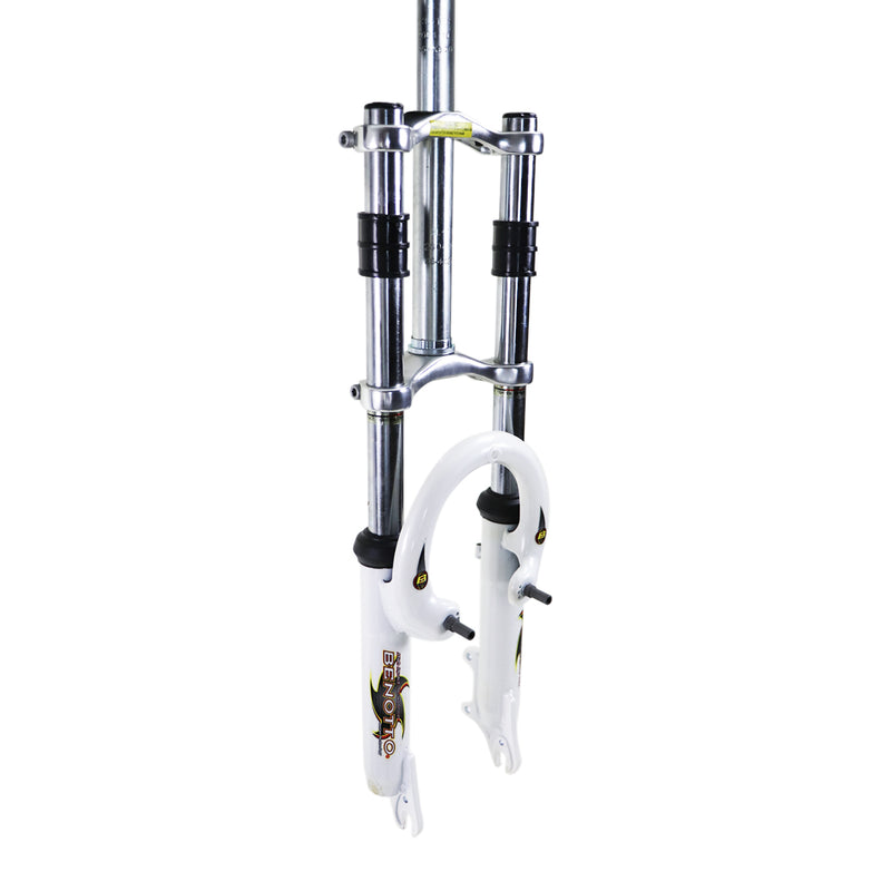 Tijera BENOTTO R20 28.6 Suspension CH245DH sin Rosca Acero Blanco