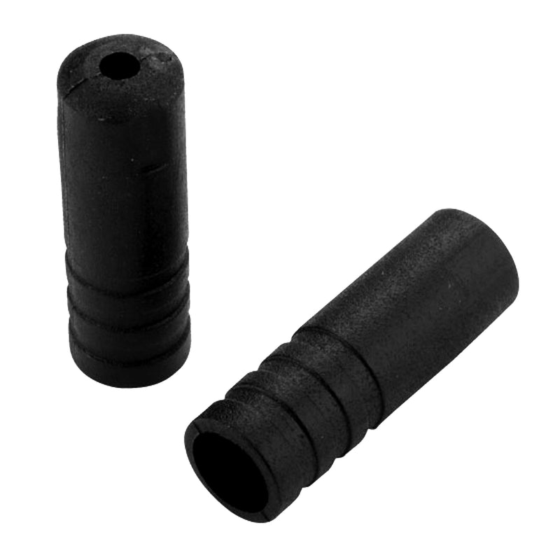 Tope Sellado de Forro de Mando JAGWIRE 4mm Plástico Negro (100 Piezas) BOT007