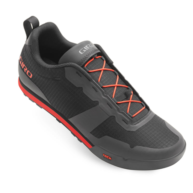 Zapato GIRO Montaña TRACKER FASTLACE Hombre Agujetas CordLock Negro/Rojo Talla:41