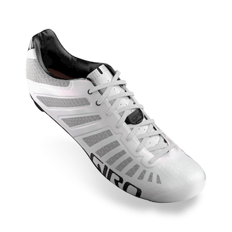 Zapato GIRO Ruta EMPIRE SLX Hombre Agujetas Suela de Carbon Blanco Talla:42/27 7110701