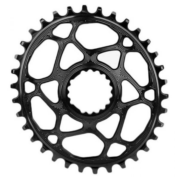 Absolute Black Oval DM Cannondale Black 34T