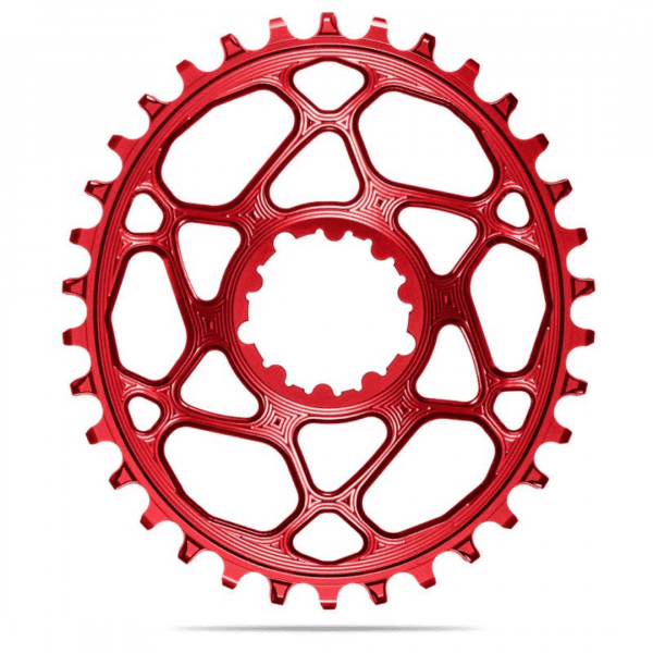 Absolute Black OVAL BOOST SRAM 3MM OFFSET Red 30T