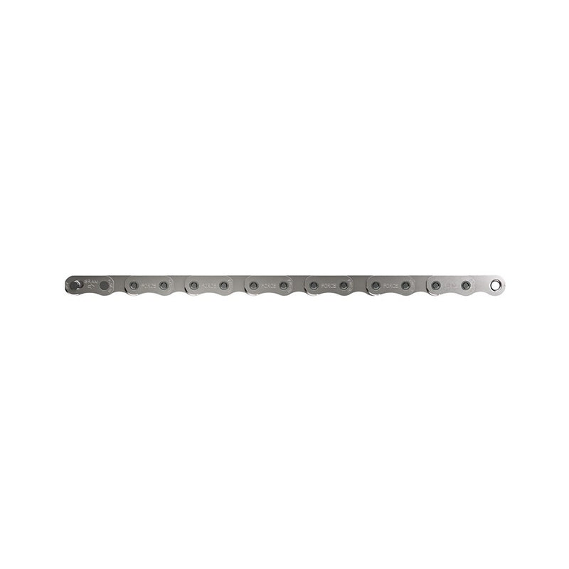 Cadena SRAM 120 Eslabones 12P. CN-FORCE D1 AXS Flattop Con Power Lock Plata 00.2518.038.001