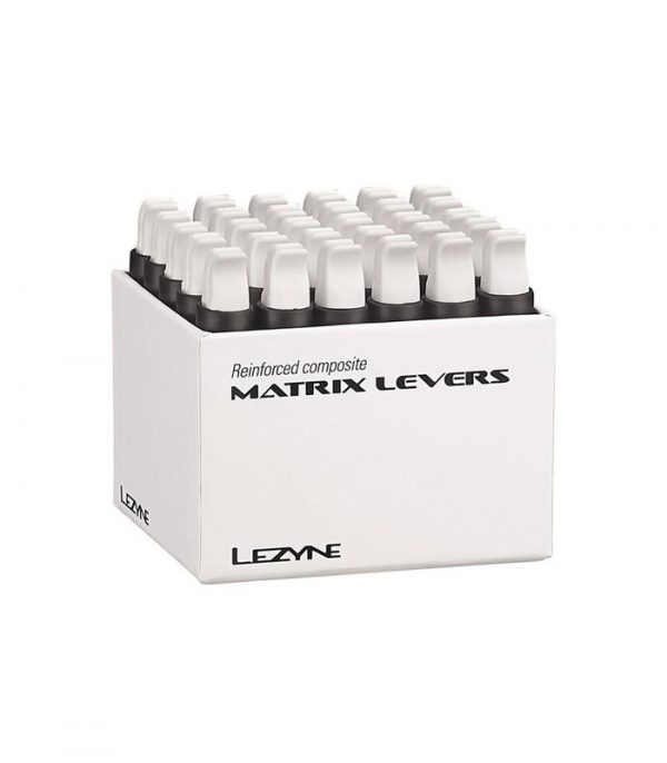 Espatulas Lezyne Matrix Lever 30 Pares Blancas