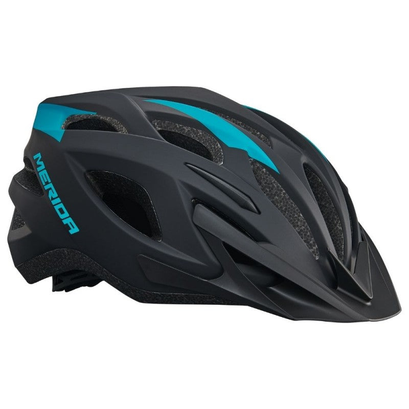 MERIDA CASCO CHARGER NEGRO MATE/AZUL