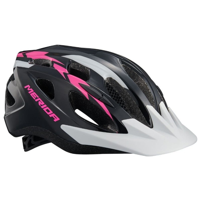 MERIDA CASCO SHADOW NEGRO/ROSA