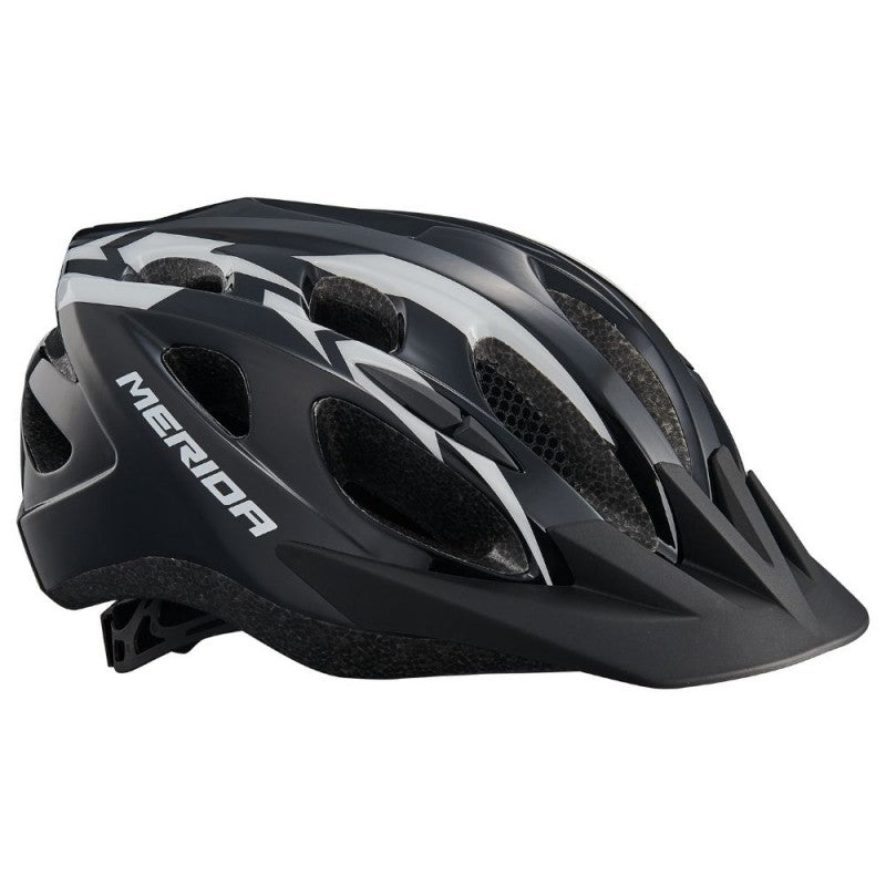 MERIDA CASCO SHADOW NEGRO/BLANCO