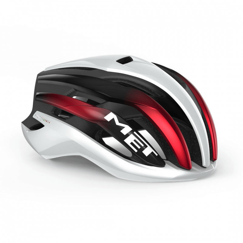 Met Casco Trenta Mips Blanco/Negro/Rojo