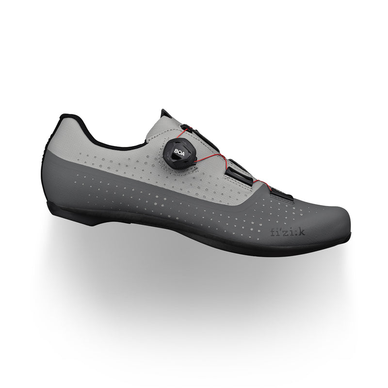 Fizik Zapato Tempo Overcurve R4 Wide Gris/Rojo