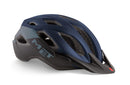 Met Casco Crossover Azul/Gris/Negro