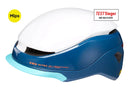 KED Mitro UE-1 Blanco/Azul Casco para Ciclismo Urbano