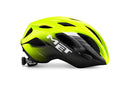 Met Casco Idolo Amarillo Fluorescente/Negro