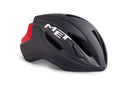 Met Casco Strale Negro/Rojo