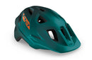 Met Casco Echo Verde/Naranja Mate