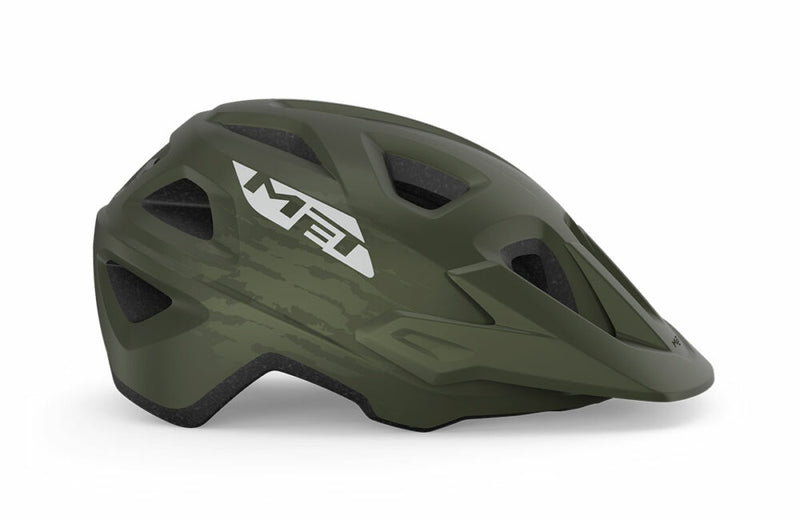 Met Casco Echo Mips Verde Olivo Mate