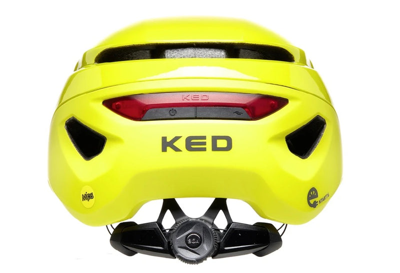KED Mitro UE-1 Verde Neon Casco para Ciclismo Urbano
