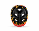 Met Casco Hooray Negro Flamas