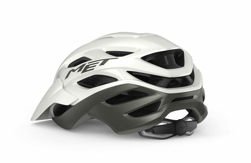 Met Casco Veleno Blanco/Gris