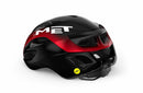Met Casco Rivale Mips Negro/Rojo Metálico