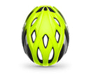Met Casco Idolo Amarillo Fluorescente/Negro