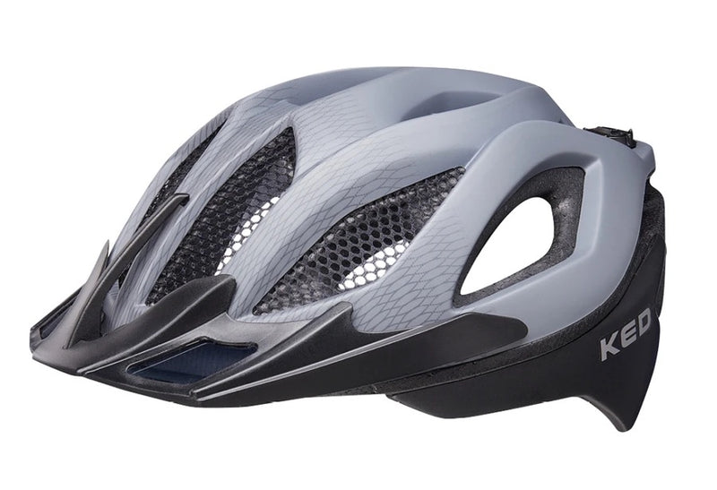 KED Spirit II Gris/Negro Casco para Ciclismo de Montaña