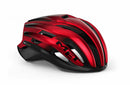 Met Casco Trenta Mips Negro/Rojo Metálico