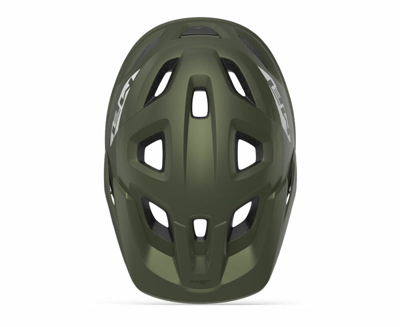 Met Casco Echo Mips Verde Olivo Mate