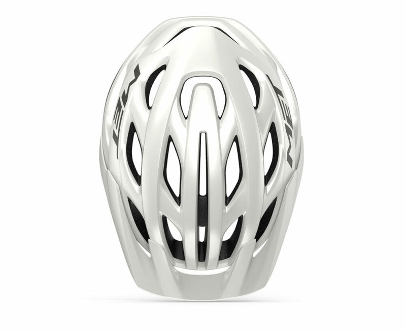 Met Casco Veleno Blanco/Gris