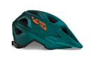 Met Casco Echo Verde/Naranja Mate