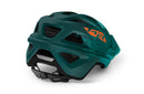 Met Casco Echo Verde/Naranja Mate
