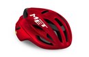 Met Casco Rivale Mips Rojo Metálico