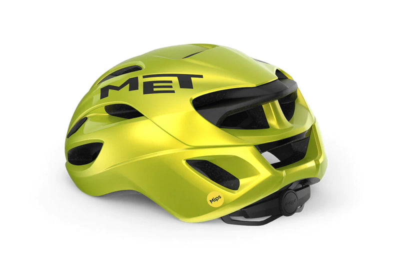 Met Casco Rivale Mips Amarillo Lima Metálico