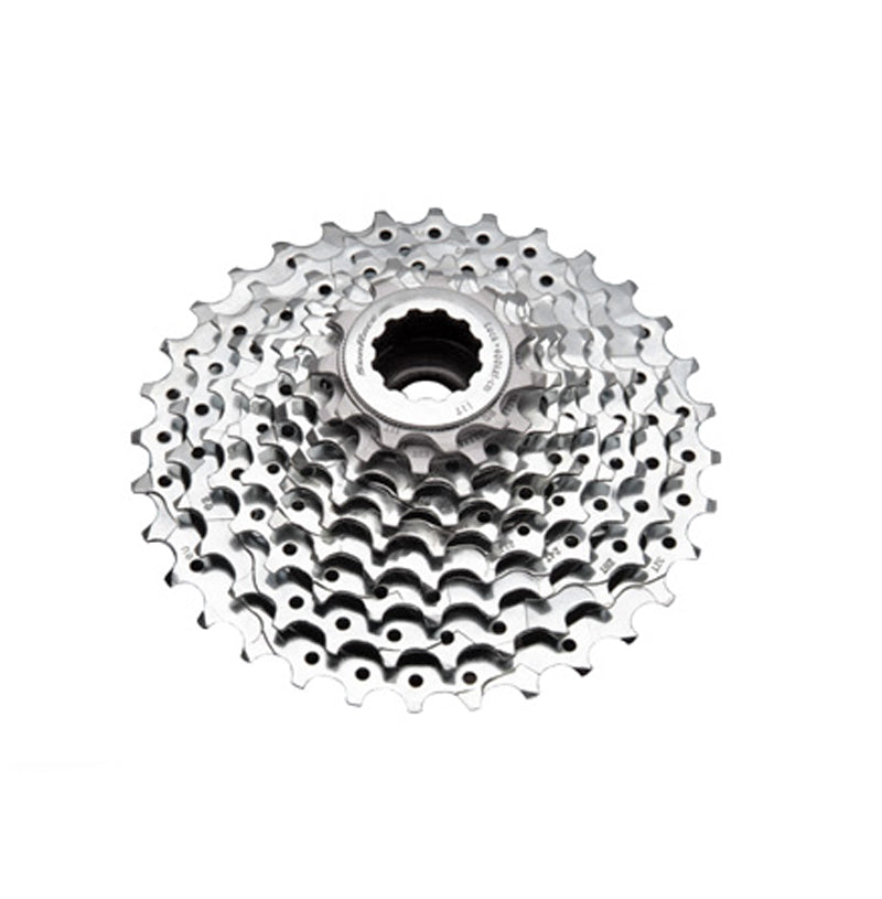 Cassette de Piñones SUNRACE MTB CSM96 9P 11/32D Nickel Nickel Cajita CSM96.9AU0.NS1.BXB