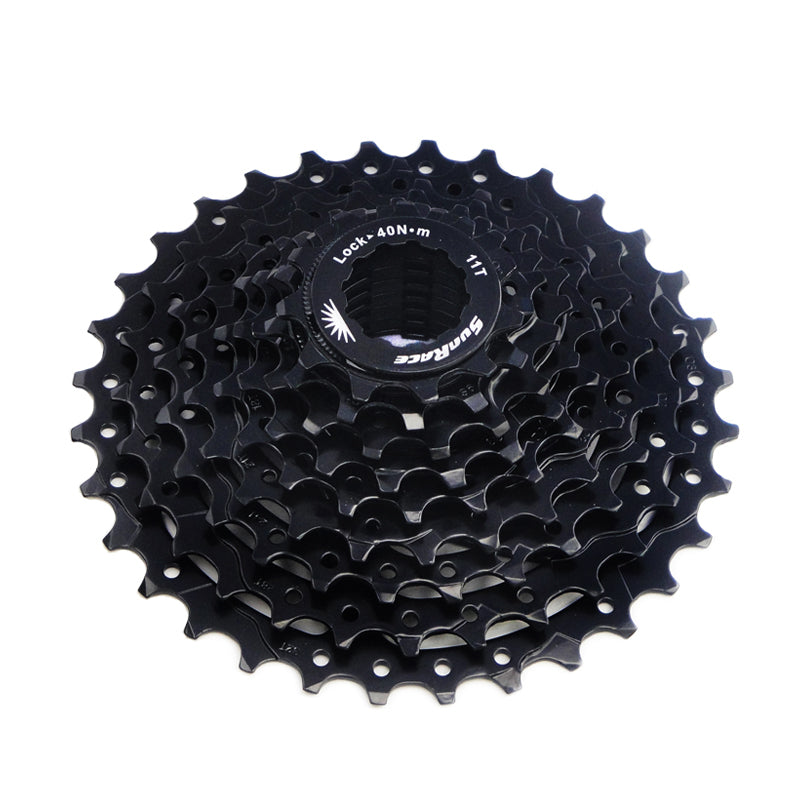 Cassette de Piñones SUNRACE MTB CSM90 9P 11/32D Zinc Negro Cajita CSM90.9AU0.ES0.BXB